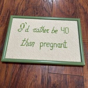 Green Framed Home Accent